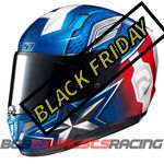 Cascos de moto de capitan america Black Friday