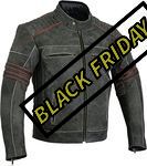 Chaquetas de moto de invierno leatherteknik Black Friday