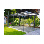 Pérgola para coche de aluminio